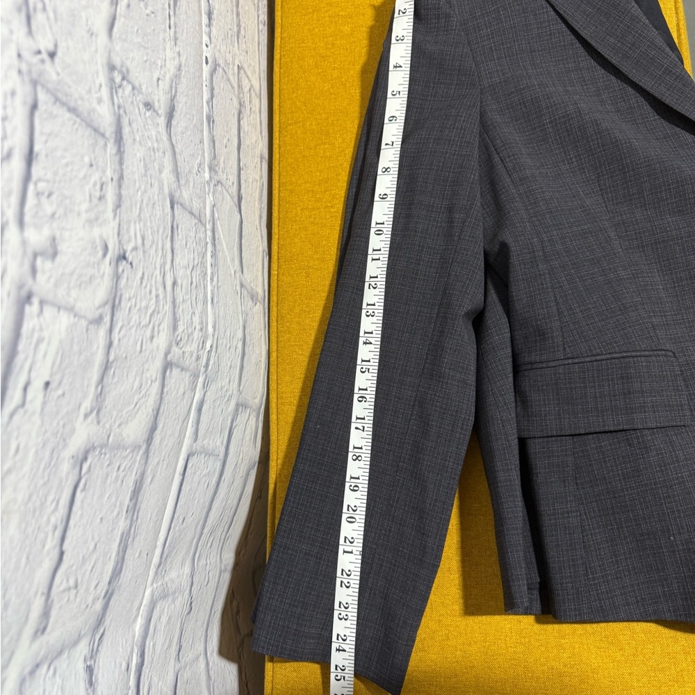 Theory Carissa Women’s Navy Blazer Suit Jacket, Size 12 - Picture 8 of 10